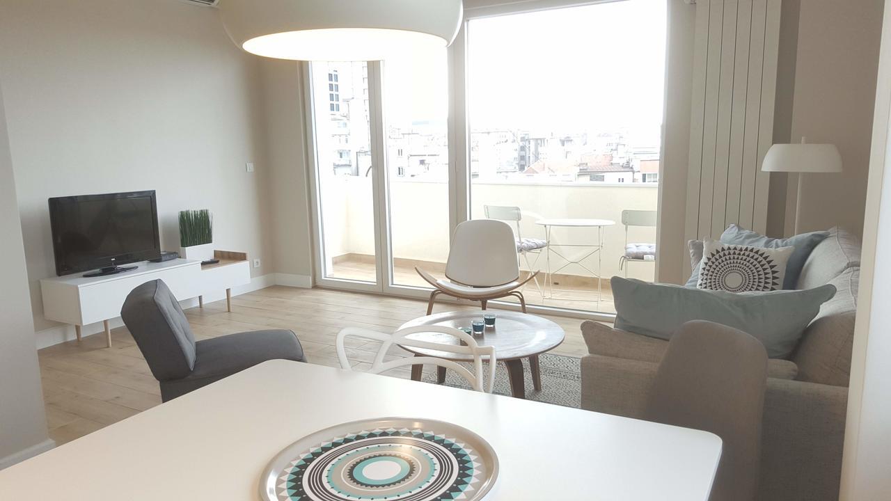 Urban Zen With View - City Break Apartments Belgrad Exterior foto